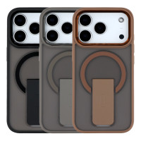 Чохол TPU+PC FlexGuard Magnetic Ring Stand для iPhone 17 Pro Чохол TPU+PC FlexGuard Magnetic Ring Stand для iPhone 17 Pro